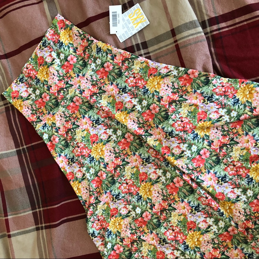 Floral Maxi Skirt